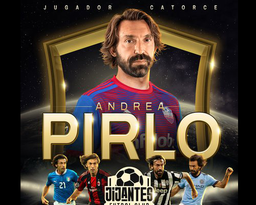 Andrea Pirlo debutó en la Kings League