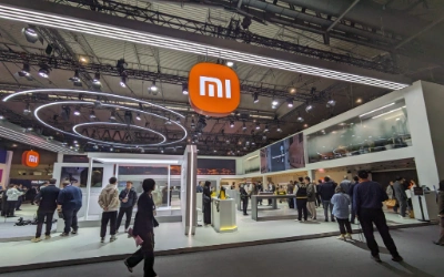 Xiaomi booth at the Mobile World Congress